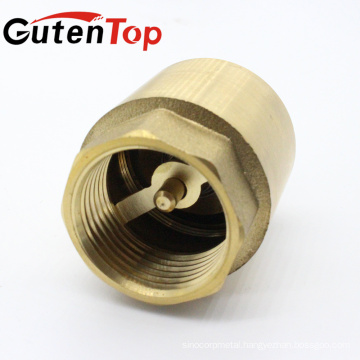 high quality 1/2 inch female threaded brass spring check valve